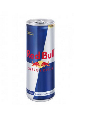 Напиток энергетический Red Bull, 0,25 л, жестяная банка