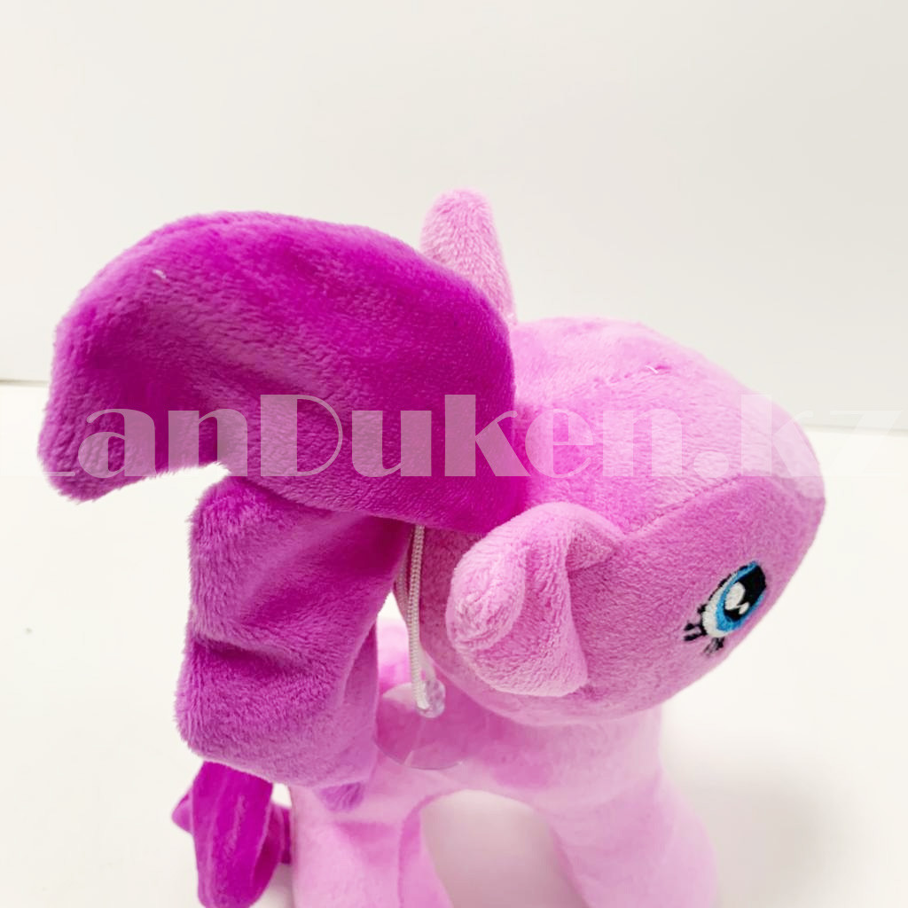 Мягкая игрушка Пони с присоской 20 cм фиолетовая - фото 7 - id-p100156839