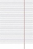 Тетрадь Hatber Premium, 12л, А5, две линии с частыми наклонными с дополнительной горизонтальной, на скобе, фото 2