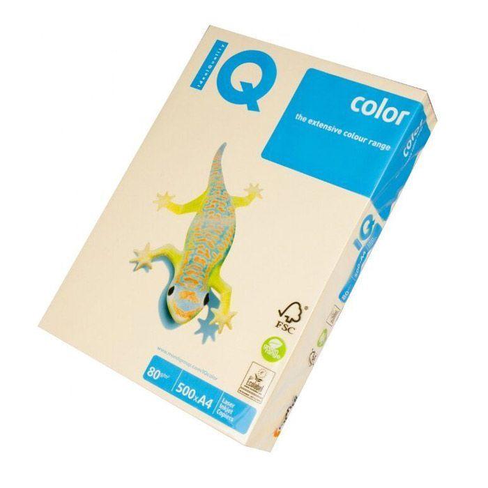Бумага IQ Color CR20 А4, 80г/м2 500л, кремовый - фото 1 - id-p100157143
