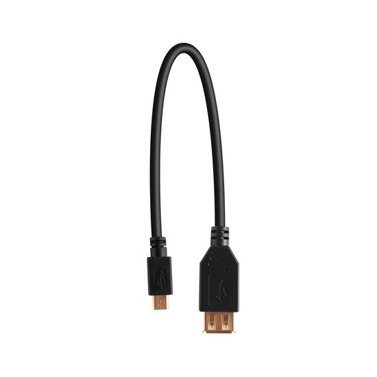 Переходник, SHIP, US109-0.15B, MICRO USB на USB Host OTG, Блистер, 0.15м, Чёрный - фото 3 - id-p100157180