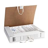 Папка картонная архивная на завязках Brauberg, 325x260x45мм, 400 листов, белая, фото 3