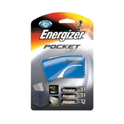 Фонарь компактный Energizer Pocket 3x AAA синий / красный - фото 1 - id-p100157957