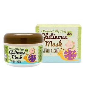 Elizavecca Milky Piggy Glutinous Mask 80% Snail Cream Крем-маска с муцином улитки 100 мл