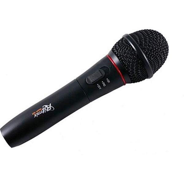 Микрофон вокальный Ritmix RWM-101 черный - фото 1 - id-p100158168