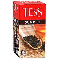 Чай чёрный Tess, серия Sunrise, 25 пакетиков по 1,8гр