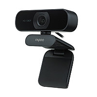 Веб-Камера, Rapoo, C260, USB 2.0, 1080x720, 2.0Mpx, Микрофон, Крепление: зажим, Чёрный