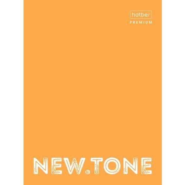 Папка картонная Hatber Premium, А4, на 4-х кольцах, ламинация, серия NewTone Neon - Orange - фото 1 - id-p100157499