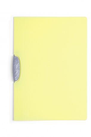 Папка пластиковая Durable, 30л, А4, боковой клип, серия SwingClip Color, жёлтая - фото 1 - id-p100159977