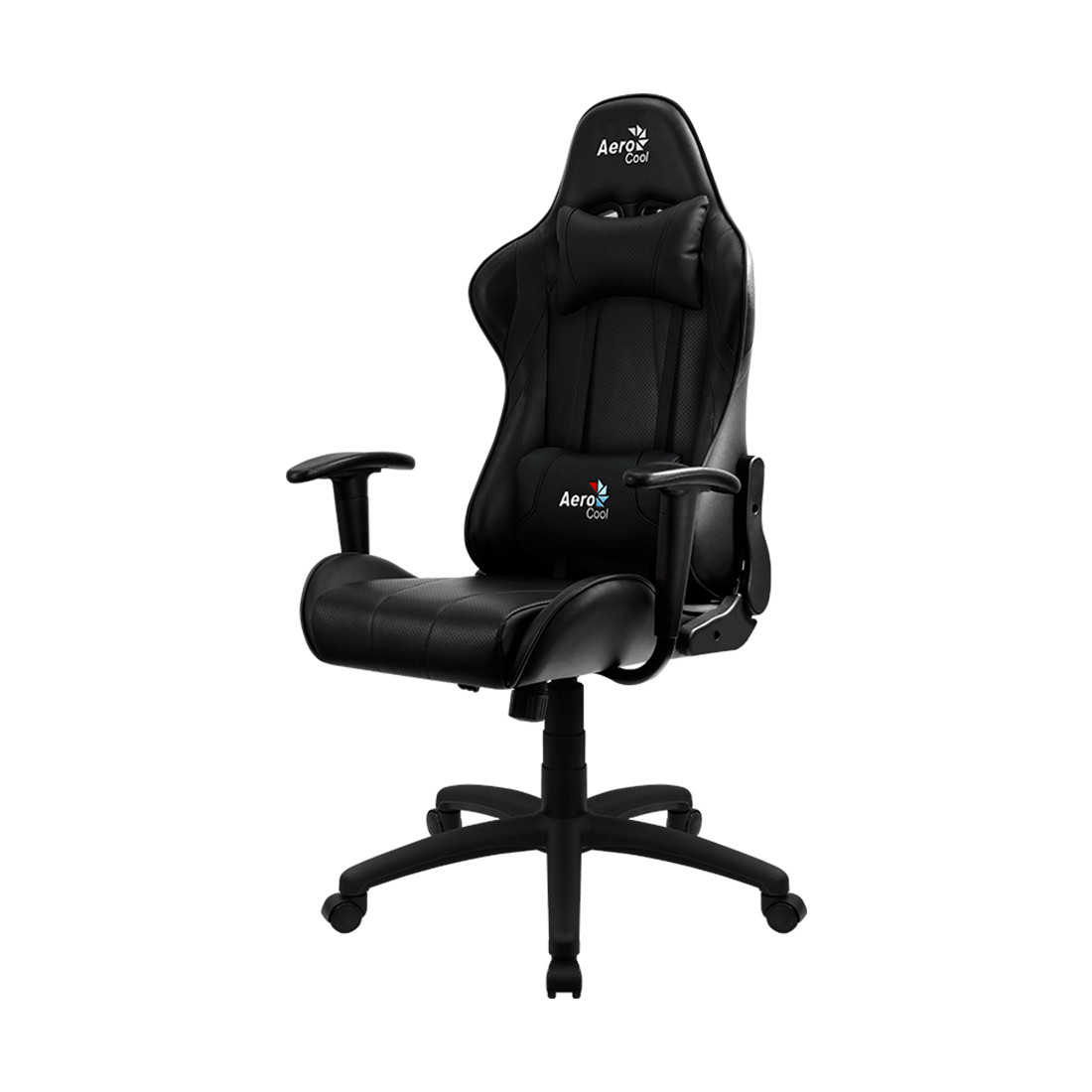 Игровое компьютерное кресло, Aerocool, AC100 AIR B,  Искусственная кожа PU AIR, (Ш)53*(Г)54*(В)121 (131) см,