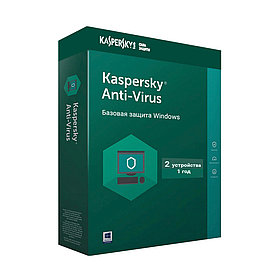 Антивирус, Kaspersky Lab, Kaspersky Anti-Virus 2021 Box (5056244903756), 2 пользователя, 12 мес., BOX, защита