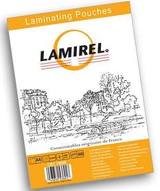 Плёнка для ламинирования А4, 100 мкм, Lamirel, 100шт/уп