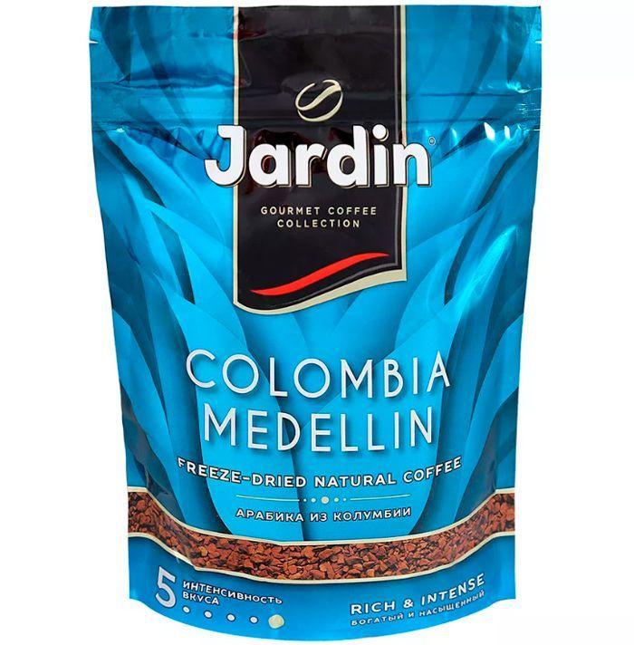 Кофе растворимый Jardin Colombia Medellin, 150гр, вакуумная упаковка