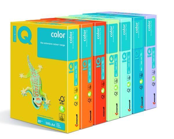 Бумага IQ Color Intensive AB48 А4, 160г/м2 250л, светло-синий - фото 1 - id-p100161134