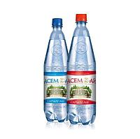 Вода минеральная Асем Ай Сарыагаш, 1л, газированная, пластиковая бутылка