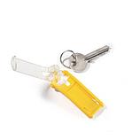 Брелок для ключей Durable Key Clip, жёлтый, 6 штук в пакете, фото 2
