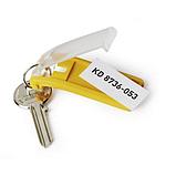 Брелок для ключей Durable Key Clip, жёлтый, 6 штук в пакете, фото 3