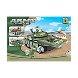 Игровой конструктор, Ausini, 22502, Армия, Средний танк T-80UD, 213 деталь, Цветная коробка, фото 2