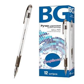 Ручка шариковая BG Ultra G Complement, 0,5мм, чёрная, прозрачный корпус