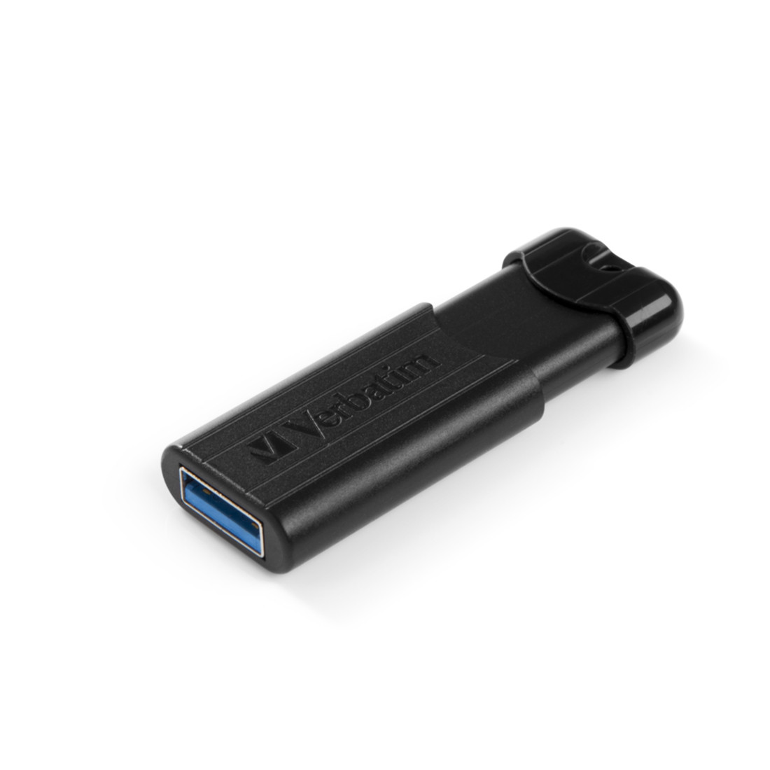 USB-накопитель, Verbatim, 49318, 64GB, USB 3.2, Чёрный - фото 3 - id-p100159457