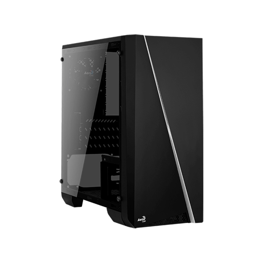 Компьютерный корпус, Aerocool, Mini Cylon, Micro ATX/mini-ITX, USB 1*3.0/1*2.0, HD-Audio+Mic, Кулер 8см, - фото 2 - id-p100158629