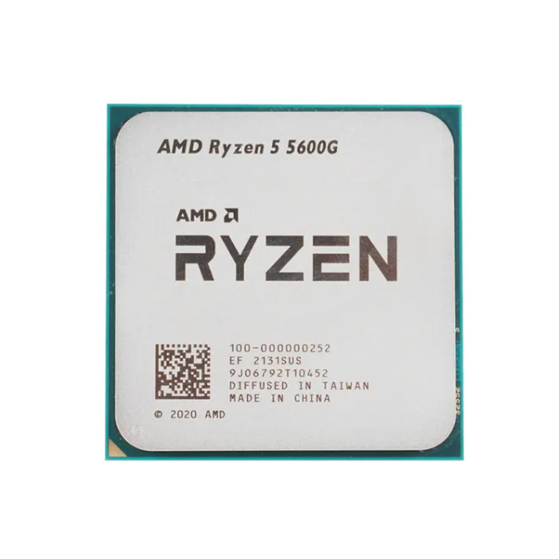 Процессор, AMD, AM4 Ryzen 5 5600G, oem, 3M L2 + 16M L3, 3.9 GHz, 6/12 Core, 65 Вт, Radeon Graphics - фото 1 - id-p100161240