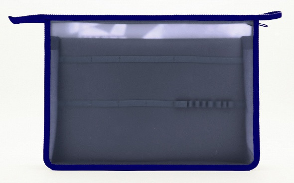 Папка пластиковая для тетрадей Hatber, А4, 2 отделения, с вкладышем, на молнии, серия Гарри Поттер - фото 2 - id-p100158634