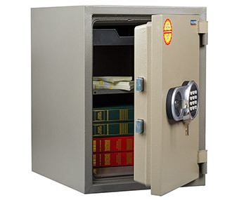Огнестойкий сейф VALBERG FRS-49 EL с лотком, с электронным и ключевым замками - фото 1 - id-p100164165