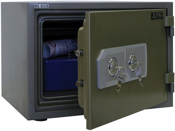 Огнестойкий сейф Booil TOPAZ BSK-360 с лотком, с двумя ключевыми замками - фото 1 - id-p100164174