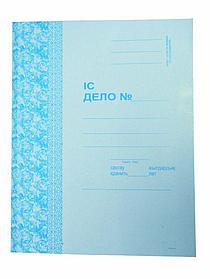 Папка-скоросшиватель картонная Kuvert, А4, 300гр/м2, мелованная, белая, серия Дело