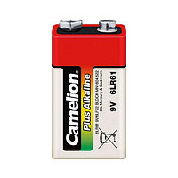 Батарейка, CAMELION, 6LR61-BP1, Plus Alkaline, 6F22(крона), 9V, 680 mAh, 1 шт., Блистер
