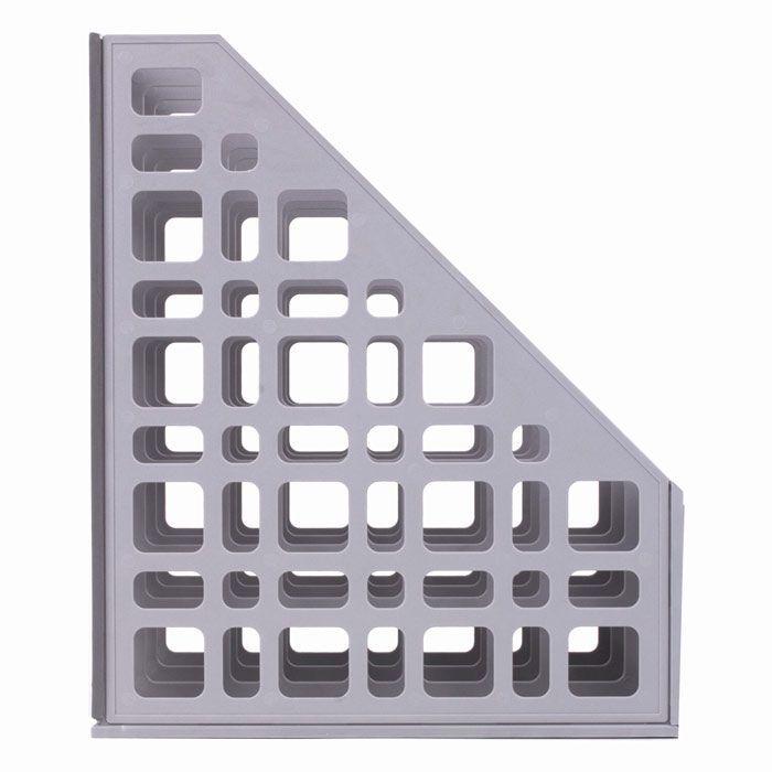 Лоток пластиковый вертикальный для документов А4 Brauberg Maxi Plus, 295x240x250мм, 3 отделения, сетчатый, - фото 7 - id-p100159580