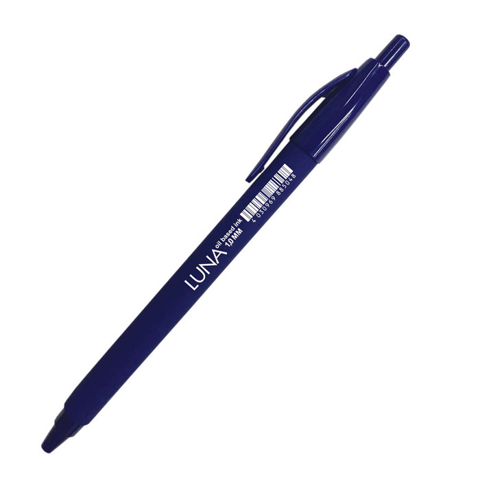 Ручка шариковая автоматическая Centrum Luna, 1мм, синяя, синий корпус - фото 2 - id-p100166240