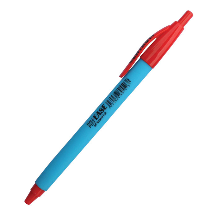 Ручка шариковая автоматическая Centrum Ease, 1мм, синяя, корпус ассорти - фото 3 - id-p100166242