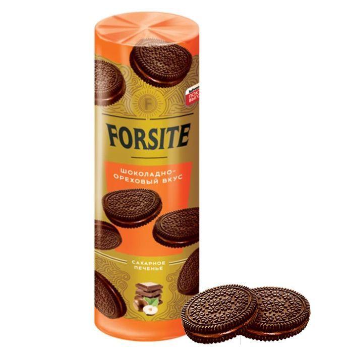 Печенье Forsite, 220гр, с шоколадно-ореховым кремом - фото 1 - id-p100160512