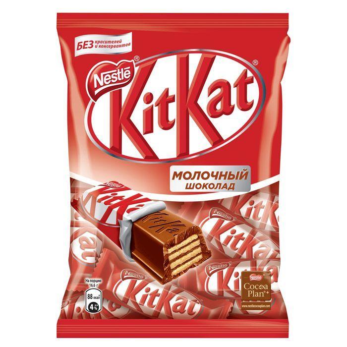 Шоколадный батончик KitKat, Молочный, 10*169гр