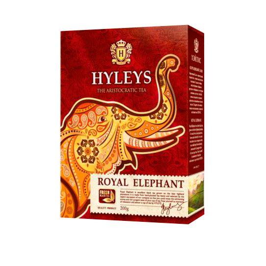 Чай чёрный Hyleys, серия Королевский слон, листовой, 200гр - фото 1 - id-p100160523