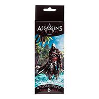 Фломастеры Hatber VK, 6 цветов, серия Assassins Creed, в картонной упаковке
