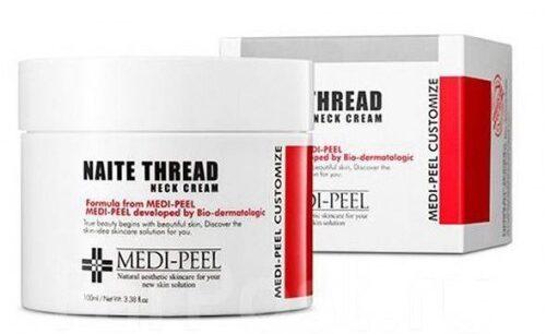 Medi-Peel Naite Thread Neck Cream Подтягивающий крем для шеи с пептидным комплексом 100 мл - фото 1 - id-p100160579