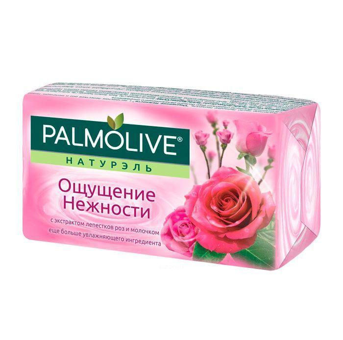Мыло туалетное Palmolive, Роза и Молочко, 90гр - фото 1 - id-p100158892