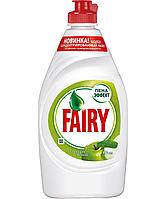 Жидкое средство для мытья посуды Fairy, Зелёное яблоко, 450мл.