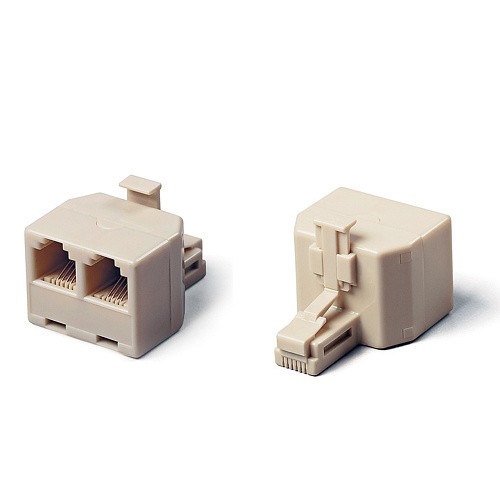 Разветвитель US-12 RJ45 8P8C (джек) - 2x8P8C (розетки) - фото 1 - id-p100161543