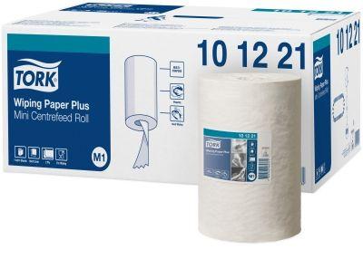 Бумажные полотенца Tork Plus для диспенсеров с центральной вытяжкой, 75м, 2 слоя, белые - фото 1 - id-p100164440