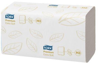 Бумажные полотенца Tork Premium Soft, 200л, 2 слоя, белоснежные, ZZ-сложения - фото 1 - id-p100164441