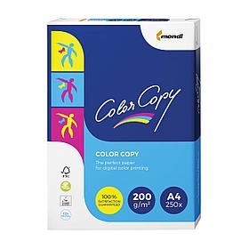 Бумага матовая для печати Color Copy, A4, 200гр/м2, 250л, класс A++