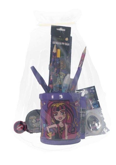 Набор школьника Centrum, 12 предметов, серия Monster High, в пакете
