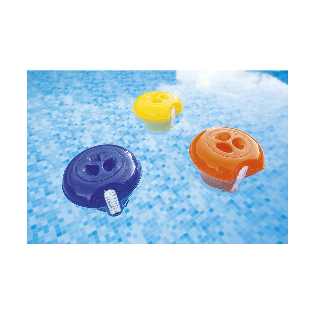 Дозатор плавающий для химикатов с встроенным термометром Flowclear 18.5 см, BESTWAY, 58209, Пластик, Для - фото 2 - id-p100162566