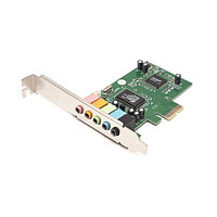 Контроллер, Deluxe, DLCe-S51, PCIe Звуковая карта, 5.1, with Perfect 3D Sound Effect (front-out, rear-out,