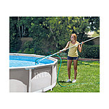Набор для чистки бассейна Pool Maintenance Kit, INTEX, 28002, Пластик/Алюминий, Сине-Белый, Цветная коробка, фото 3