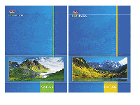 Хатбер дәптері, 64л, А5, тор, 4 түсті блок, желімде, Романтикалық пейзаждар сериясы